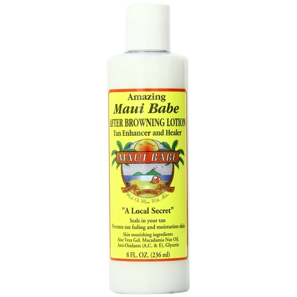 Maui Babe Maui Babe After Browning Tanning Lotion 8 Ounces Walmart