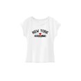 thumbnail image 2 of Camiseta de mujer jinwen simple y cómoda con cuello redondo L, 2 of 7