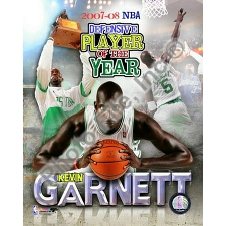 Kevin Garnett - 2008 Defensive Player of the Year Portrait Plus Sports