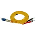 thumbnail image 2 of 1m LC/UPC-ST/UPC Singlemode Duplex OFNR 2.0mm Fiber Optic Patch Cable, 2 of 3