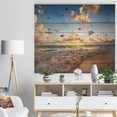 thumbnail image 3 of Design Art - Sunrise on Beach of Caribbean Sea, 3 of 5