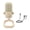 O white, variant on Portable Studio Grade Condenser Mic Featuring 20Hz 20kHz Frequency Response And Noise Cancellation
