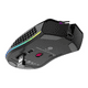 thumbnail image 3 of Mouse De Juego Inalámbrico Malubero Recargable Negro Malu2138, 3 of 3