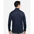 thumbnail image 3 of Harriton M786 Men's Flash Snag Protection Plus IL Colorblock Quarter-Zip Pullover-Dark Navy/ Dark Charcoal-3XL, 3 of 6
