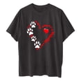 thumbnail image 6 of Womens T Shirts Graphic Tees Boho Women Workout Tops Womens Tops Dressy Casual 3/4 Sleeve V Neck Evening Party Shirts White, 6 of 6