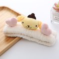 thumbnail image 1 of Cinnamoroll My Melody Kuromi diadema de lazo de peluche Sanrio Anime lindo maquillaje lavado Anillo para el cabello accesorios para el cabello regalos, 1 of 4