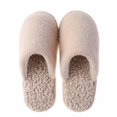 thumbnail image 3 of Home Slippers Plush Nonslip Thickened Warm House Slippers Winter Slides for Home, 3 of 10