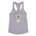 thumbnail image 3 of Pug With Coffee Racerback Tank Women -Image by Shutterstock, Female x-Large, 3 of 4