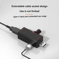 thumbnail image 2 of 5W 5V Fan Speed Controller Induction Speed Controller with Switch Protection USB Interface Laptop Cell Phone Cooling, 2 of 6
