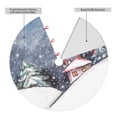 thumbnail image 2 of Sikiie Watercolor Winter Landscape For Christmas 30-48 inches {designName} Print Christmas Tree Skirt Snowman Xmas Tree Skirt with Edge Christmas Decorations for Holiday Party36", 2 of 7