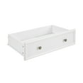 thumbnail image 6 of Llinc Store 44.3" Tall Modern 5 Drawers Dresser Freestanding 15" Depth Drawers Cabinet, Chest of Drawers Closet Organizers for Living Room, Bedroom, White, 6 of 7