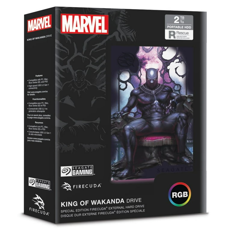 Seagate King of Wakanda (Walmart Exclusive - Limited Edition