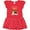 Red with Polka Dots, variant on Inktastic Beagle Dog Lover Gift Girls Toddler Dress