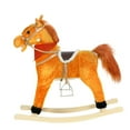 thumbnail image 5 of Lanzxjv Rocking Horse Toy for Kids, Plush Ride on Animal with Wooden Rockers, Moving Mouth And Wagging Tail, Musical Sounds, Baby Rocking Chair, 50kg Weight Capacity, Ages 1-6, 5 of 7