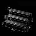 thumbnail image 2 of 2-5 Layers Acrylic Ladder Display Stand Perfume Doll Transparent Storage Rack, 2 of 7