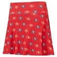 thumbnail image 2 of Women's Concepts Sport Scarlet San Francisco 49ers Record Allover Print Knit Sleep Skort, 2 of 3