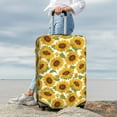 thumbnail image 4 of Uemuo Sunflowers Printed Washable Luggage Cover - Fashion Suitcase Protector Fits 18-32 Inch Luggage -Small, 4 of 9
