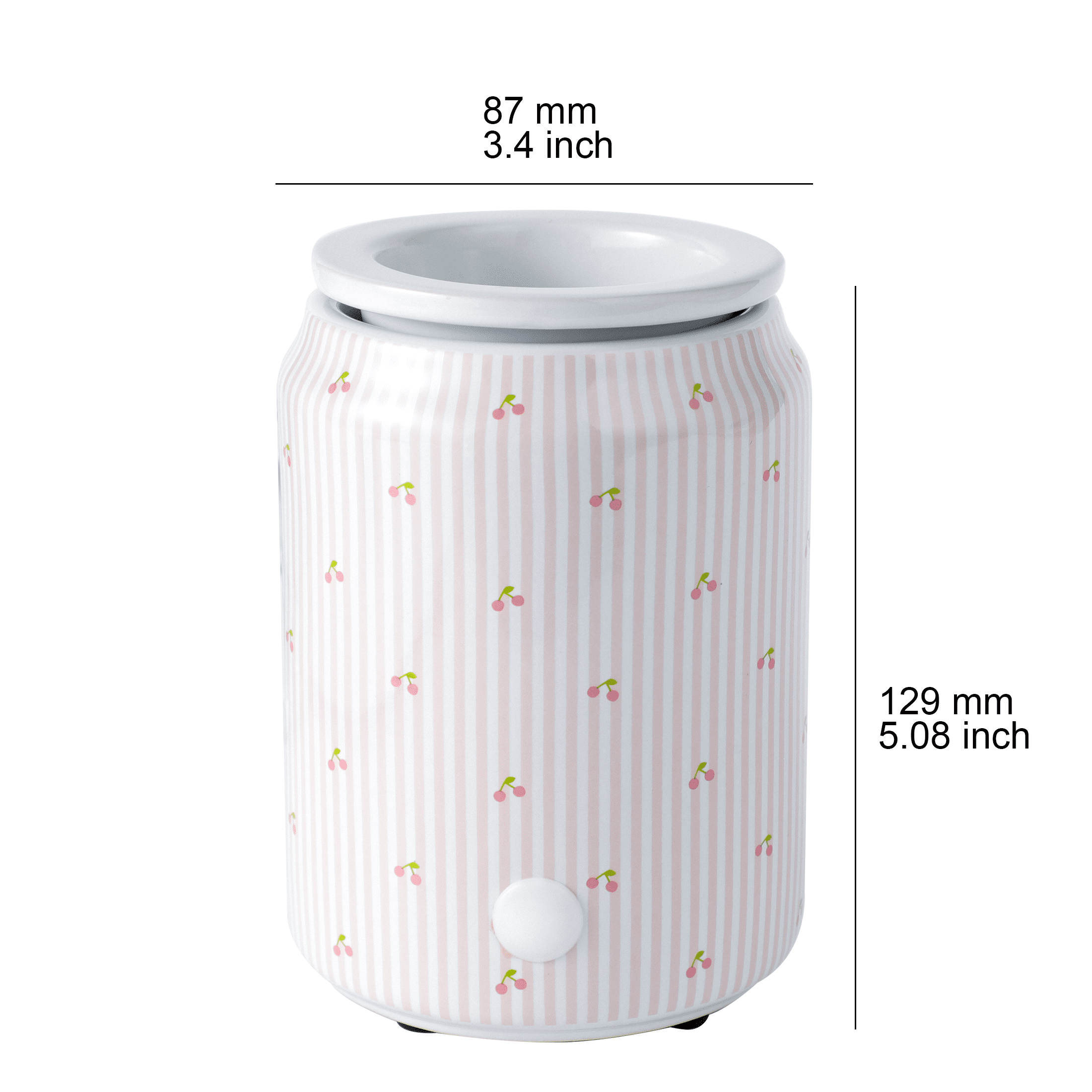 Mainstays Ceramic Wax Melt Warmer, Soda Can Design, Full Size