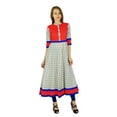 thumbnail image 3 of Phagun Indian Designer Kurta Women Bollywood Ethnic Kurti Cotton Tunic Dress, 3 of 7