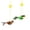 Brown & Green, variant on KOYPTL Interactive Chirping Bird Cat Toy with Catnip,Automatic Self-Play & Exercise Toy for Indoor Cats,Soft Feather Simulation Bird Design with Sounds for Kittens & Small Dogs Hunting Instincts