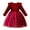 Z03-Red, variant on Girls Dresses Long Sleeve Little Girls' Dress, Toddler Long Sleeve Dresses Size 4T 5T,(Red 4-5 Years)