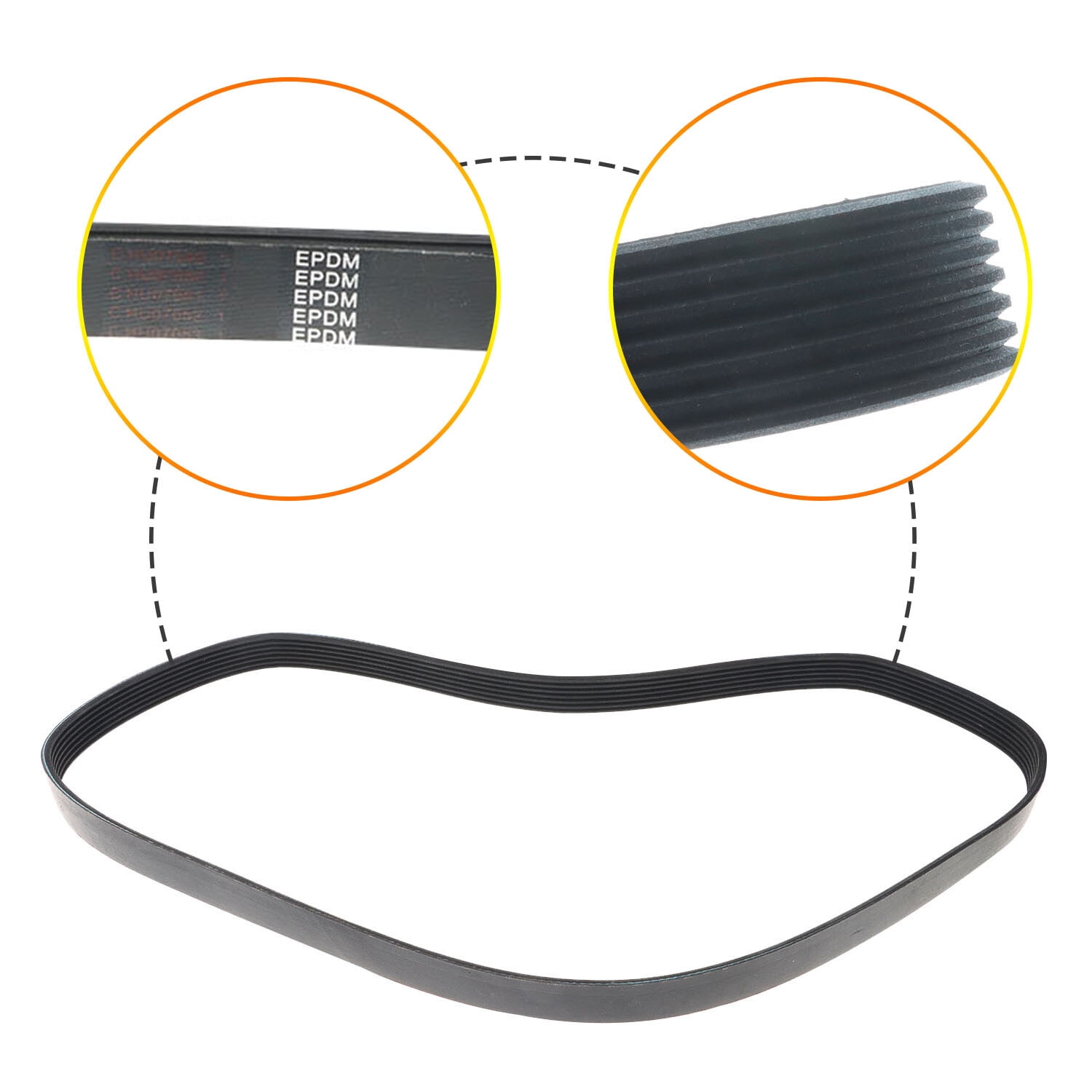 Serpentine Drive Belt Fit for Nissan Altima Maxima Murano 3.5L 2007-2014