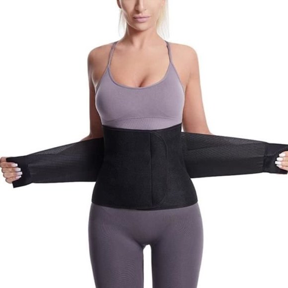 Postpartum Belly Band Abdominal Binder Post Surgery Compression Wrap C Section Recovery Support Belt Corset(L)
