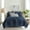 Navy, variant on Levtex Home - Mills Waffle - Decorative Pillow - Poly Filled - Navy - Sham Size (20 x 20in.)