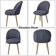 thumbnail image 5 of Funda para silla de comedor con ramo de boda escandinavo CHAO 1 Uds., 5 of 5