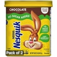 thumbnail image 2 of NESTLE NESQUIK No Sugar Added Chocolate Flavored Powder, 2 of 2
