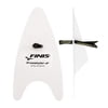 FINIS Freestyler Paddles - Freestyle Swim Paddles for Lap Training - Swim Accessories for the Pool - Swim Gear for Training - Junior, White