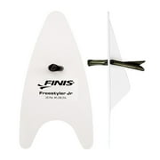 FINIS Freestyler Paddles - Freestyle Swim Paddles for Lap Training - Swim Accessories for the Pool - Swim Gear for Training - Junior, White