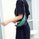 thumbnail image 3 of Riñonera de viaje para mujer, riñonera de PU, riñonera, bolsos de hombro a la moda Negro Yuyangstore Paquete de cintura para mujer, 3 of 8