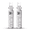 2 Refills Clear, variant on Uberlube Silicone Personal Lubricant, Silver Travel Kit, 15ml, Unscented, Waterproof, Latex-Safe