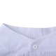 thumbnail image 4 of pstuiky Camisas casuales de manga larga para hombre, Camisa básica de manga larga para hombre, semiabierta, con cuello alto, botones, informal, holgada, a rayas, de manga larga xxxl, 4 of 6