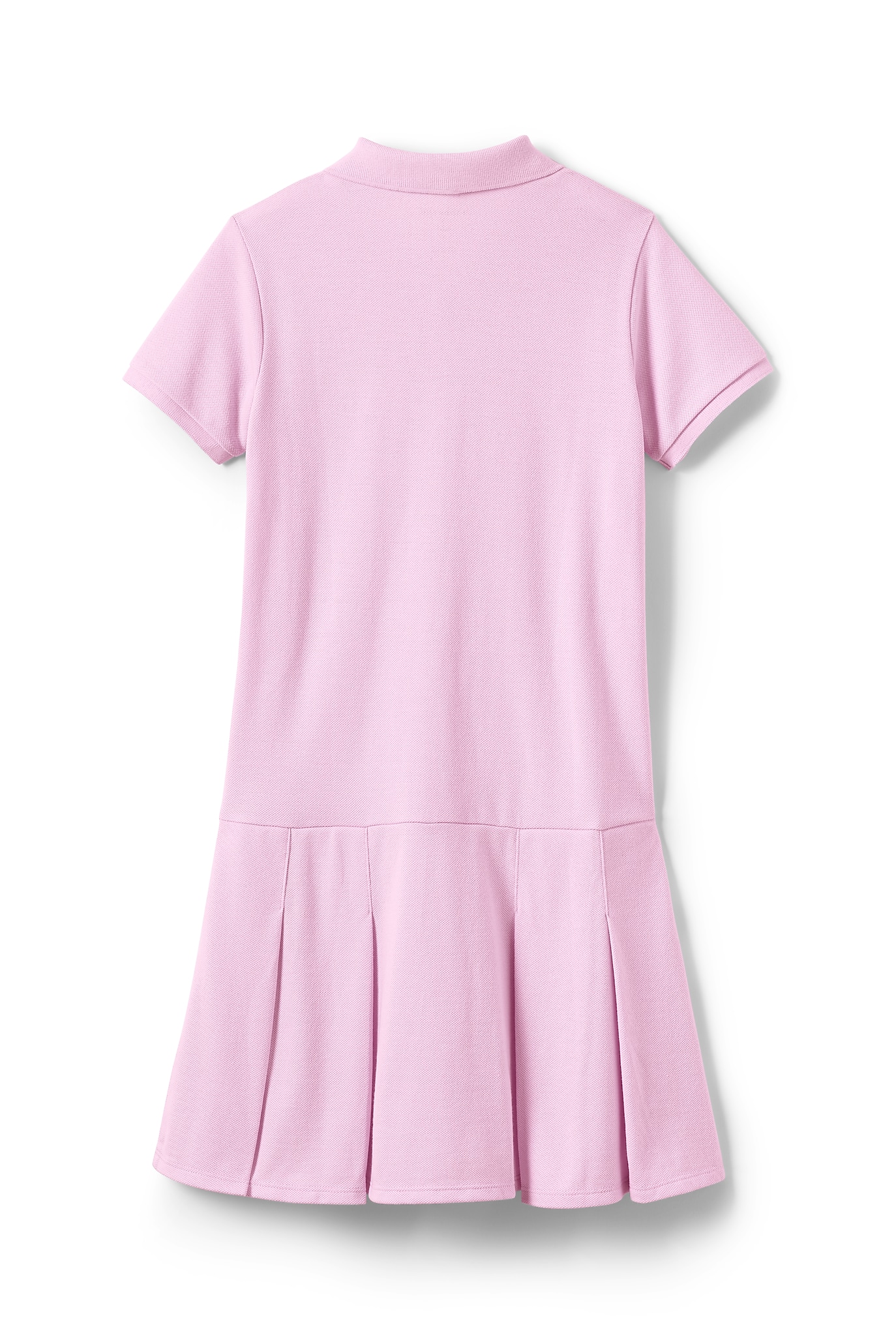 Lands' End Girls School Uniform Short Sleeve Mesh Polo Dress (Little Girls & Big Girls) - image 2 of 2