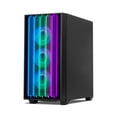 thumbnail image 3 of Gabinete Gamer Mirage S Yeyian YCM-APMIR-S1 Midi-Tower  ATX/Micro-ATX/ITX, USB 3.2, Negro, 3 of 7