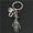 E2133, variant on Fashion Alloy Keychain with Halloween Pumpkin Wizard Broom Teeth Charms, Trendy Accessory for Women