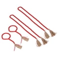 thumbnail image 2 of Cuerda de cuentas de madera roja de Navidad, guirnaldas de guirnaldas de cuentas de madera de Navidad resistentes para chimenea para estantes Unbranded 3115210154612, 2 of 8