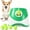Green, variant on Automatic Dog Ball Launcher with 3 Distance Settings, Includes 3 Mini Tennis Balls, Interactive Indoor Outdoor Dog Toy, Orange