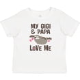 thumbnail image 3 of Inktastic My Gigi and Papa Love Me Girls Baby T-Shirt, 3 of 5