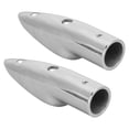 thumbnail image 3 of Boat Rail End,2pcs 7/8in Handrail End Handrail End Handrail Fitting High Capacity, 3 of 14