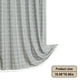 thumbnail image 2 of Cortina de ducha bohemia, gris, 2 of 7