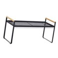 thumbnail image 4 of Cabinet Storage Shelf Rack, Counter Organizer Shelf Wide Applicability  for Bowl Large White,Small White,Small Black,Large Black, 4 of 8