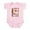 Petal Pink, variant on CafePress - New Mexico Infant Bodysuit - Baby Light Bodysuit, Size Newborn - 24 Months