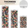 thumbnail image 4 of Pioneer Flower Floral Print Pattern Kitchen Rugs Sets Of 3,Kitchen Runner Rugs Non Skid Washable,Decorative Kitchen Floor Mats for Kitchen,Sink,Laundry,17"x30"+ 17"x47" + 17"x59", 4 of 6