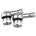 thumbnail image 1 of 2x90 Grados CNC Aluminio Universal Motocicleta Rueda Válvula Vástagos Plata Zulema Vástagos de válvula de motocicleta CNC, 1 of 8