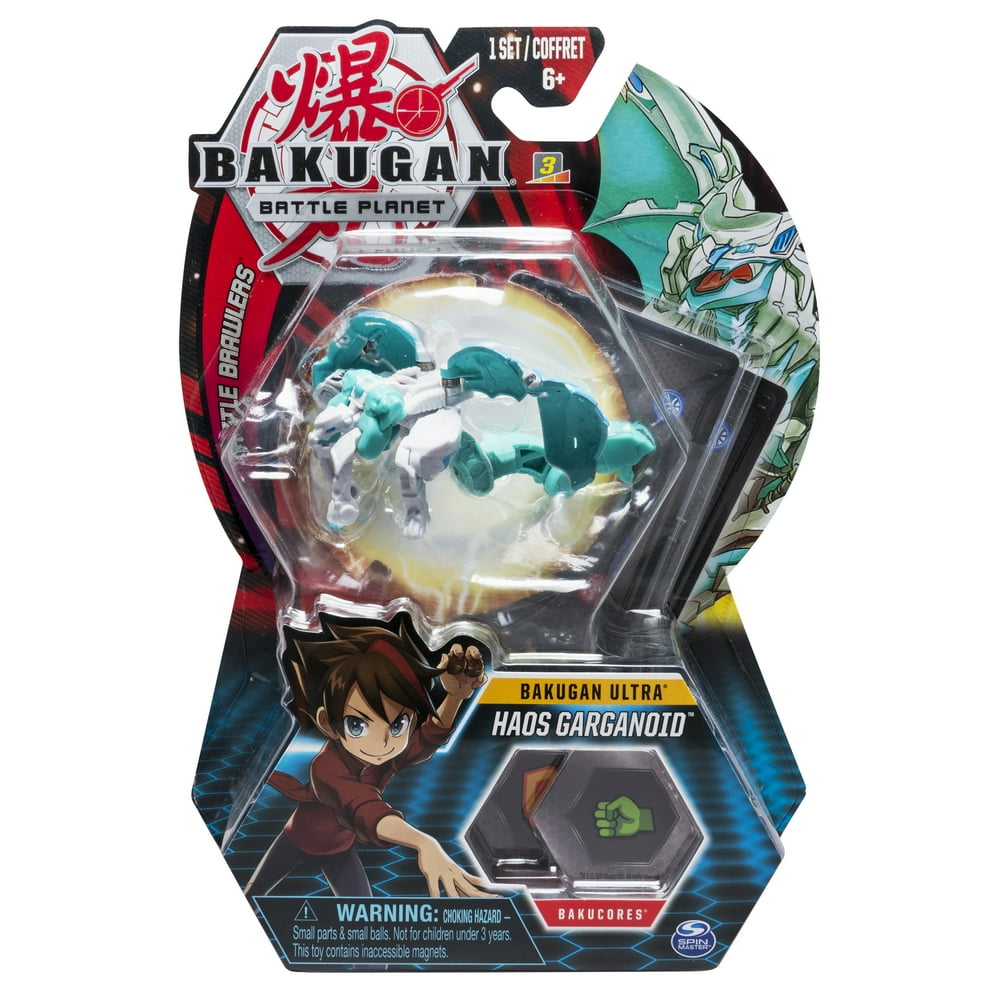 Bakugan Ultra, Haos Garganoid, 3inch Collectible Action Figure and