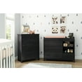 thumbnail image 2 of South Shore Little Smileys Changing table with Removable Rim, Drawers, and Open Storage, in Gray Oak, 2 of 8