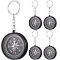 thumbnail image 1 of KAKOWELY Compass Key Chain 12PCS Pirate Compass with Keychain Compass Key Chain Key Ring Bag Pendant Handbag Jewelry Children Gifts1.77"X1.77"X0.39", 1 of 5